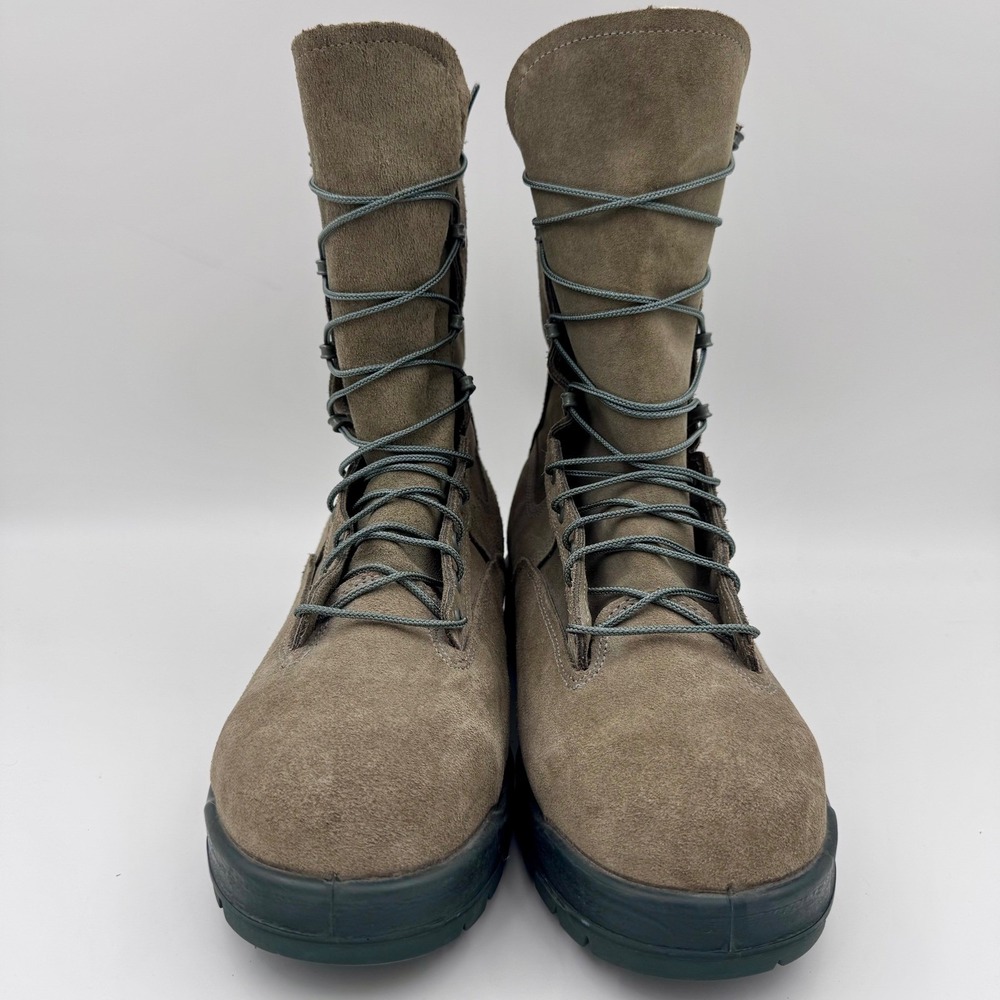 NWOT Belleville Steel Toe GoreTex Waterproof Insulated Combat Boots Sage Men 12R - Picture 3 of 10
